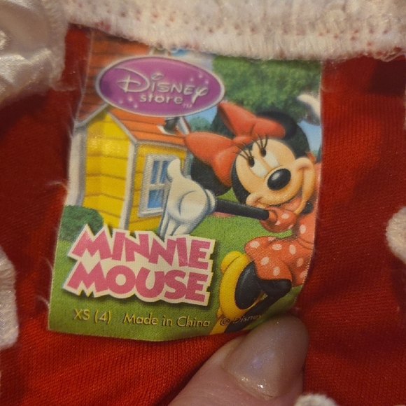 Disney Red and White Polka Dot Costume Dress - Picture 3 of 6